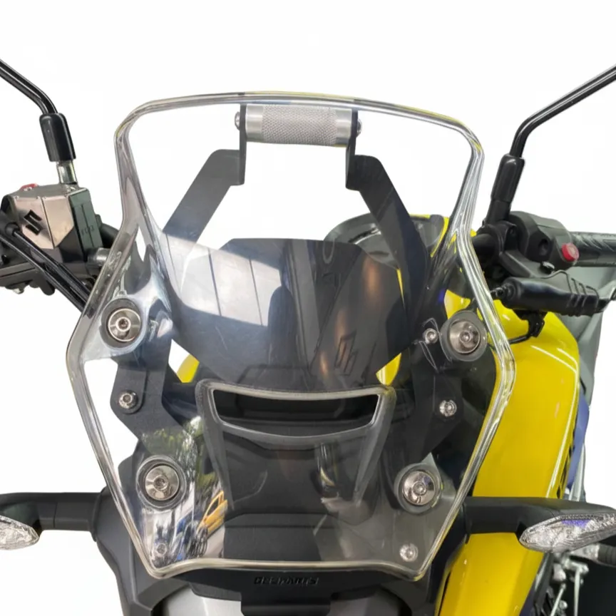 SOPORTE GPS SUZUKI VSTROM 160 + ELEVADOR DE CUPULA (1).webp