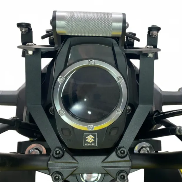 [FSU1826825] SOPORTE GPS SUZUKI VSTROM 160 + ELEVADOR DE CUPULA.webp