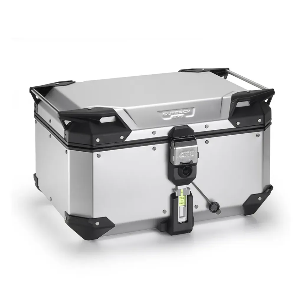 MALETERO TREKKER OUTBACK EVO SMART 58 LT ANODIZADO SIN CHAPA GIVI