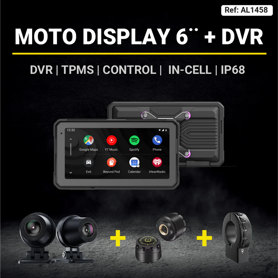 CARPLAY MAXIM 6" DVR/TPMS/CONTROL
