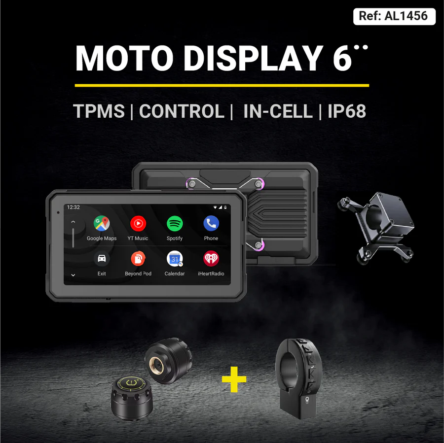 [AL1456] CARPLAY MAXIM 6" TPMS/CONTROL