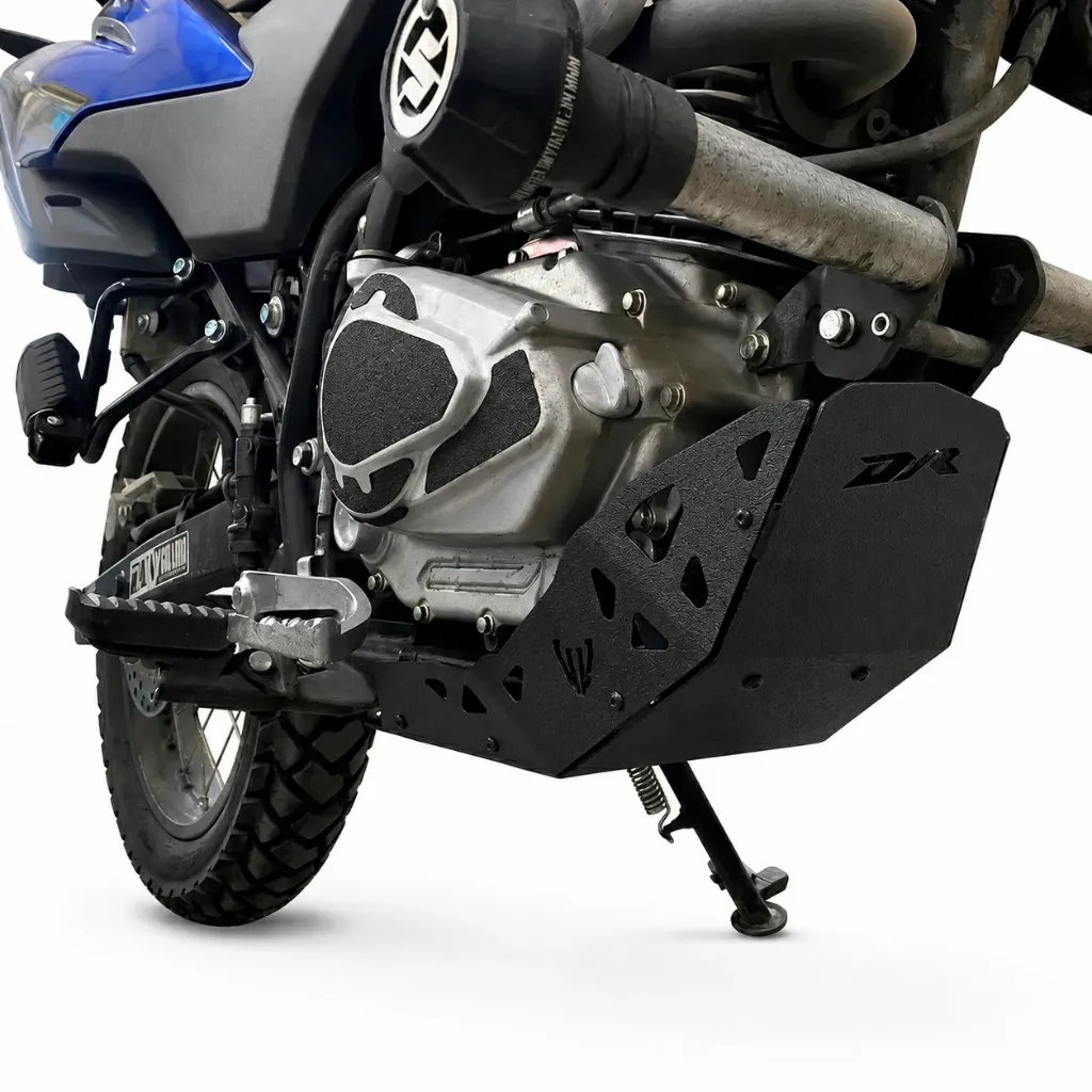 PROTECTOR DE CARTER SUZUKI DR 150 - DR160  (PLATEADO)