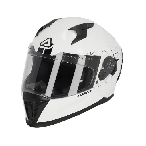 CASCO ACERBIS X WAY BLANCO BRILLANTE